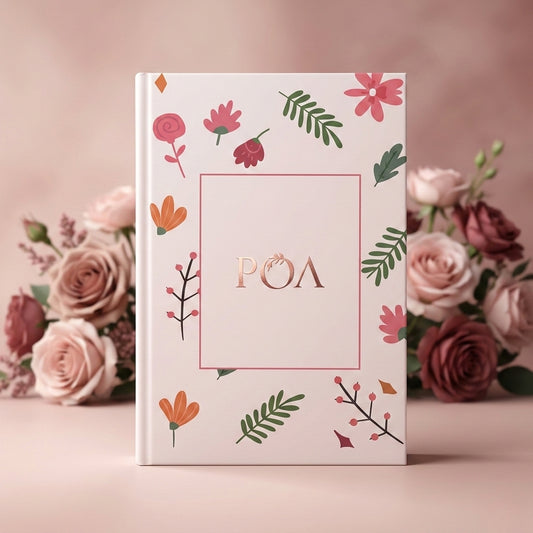 POA 4-Palette Beauty Book Makeup Kit